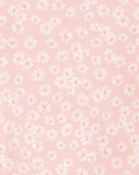 Baby 1-Piece Floral 100% Snug Fit Cotton Romper PJs