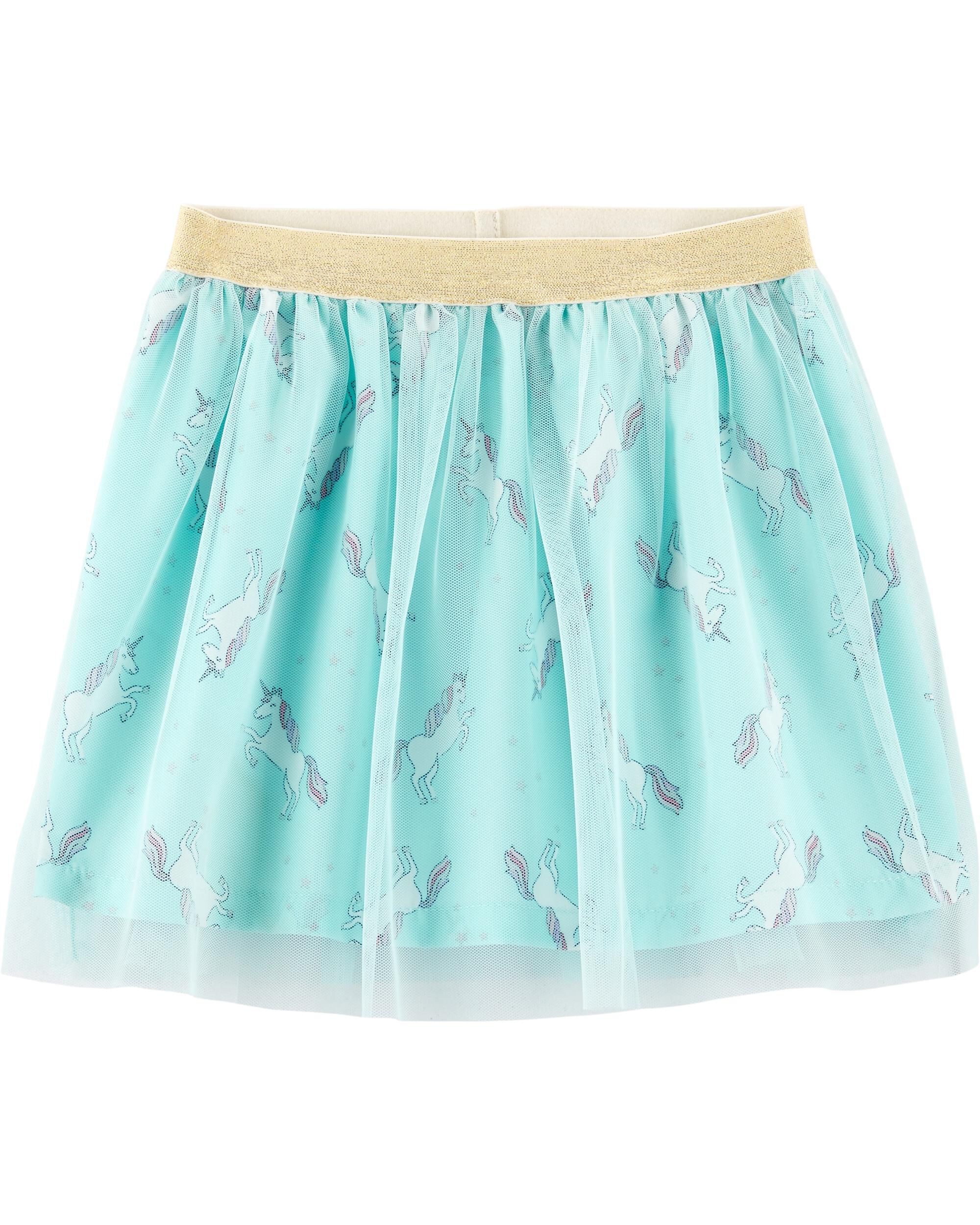 carter's unicorn tulle skirt