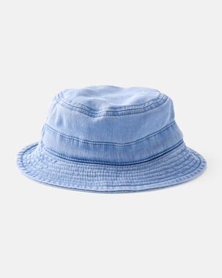 Product image 1 of Baby Girl Chambray Bucket Hat - Blue