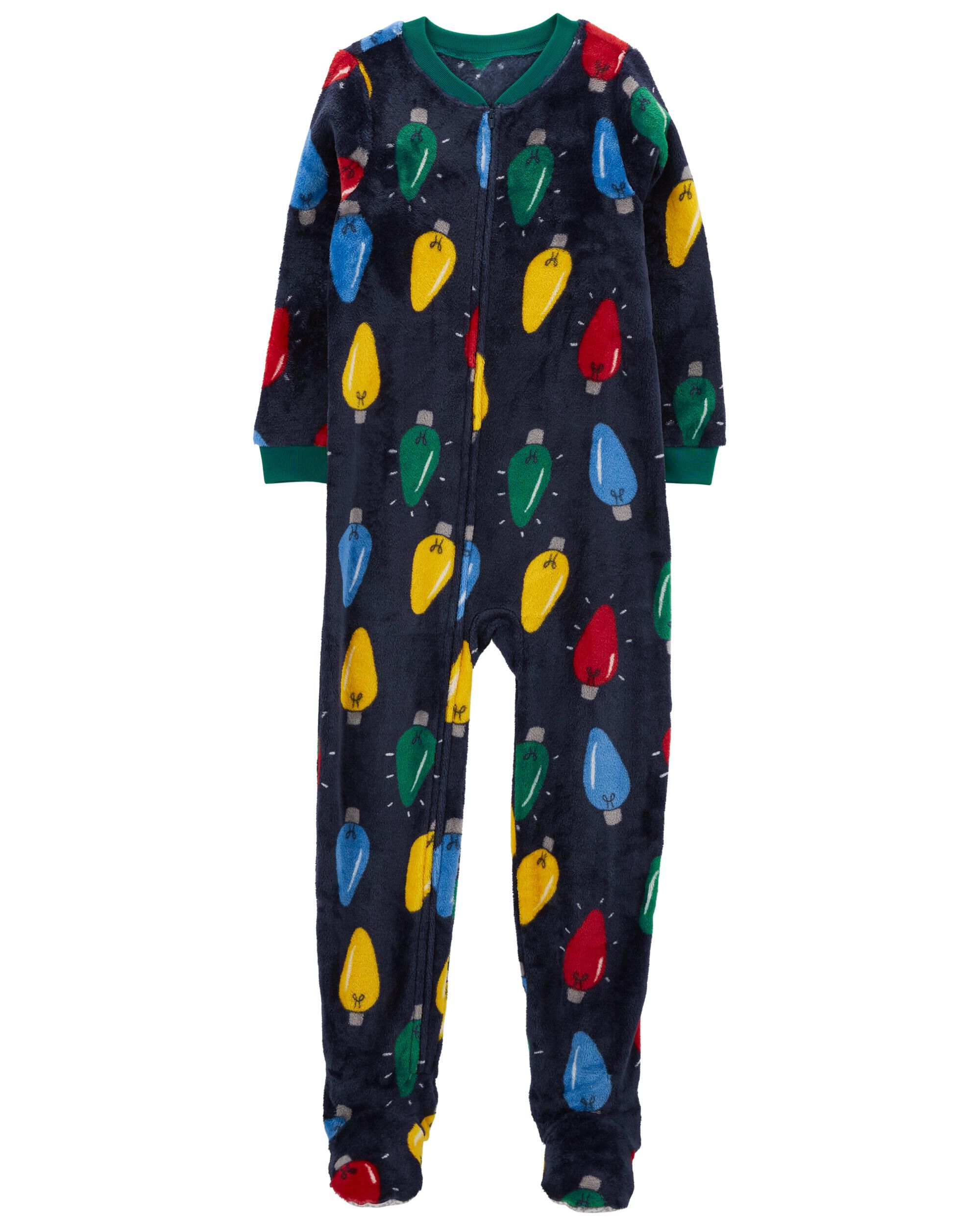 Size 8 footie pajamas best sale