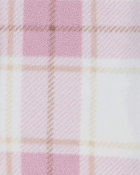  Product image 2 of Toddler 2-Piece Plaid Fleece Shacket & Legging Set