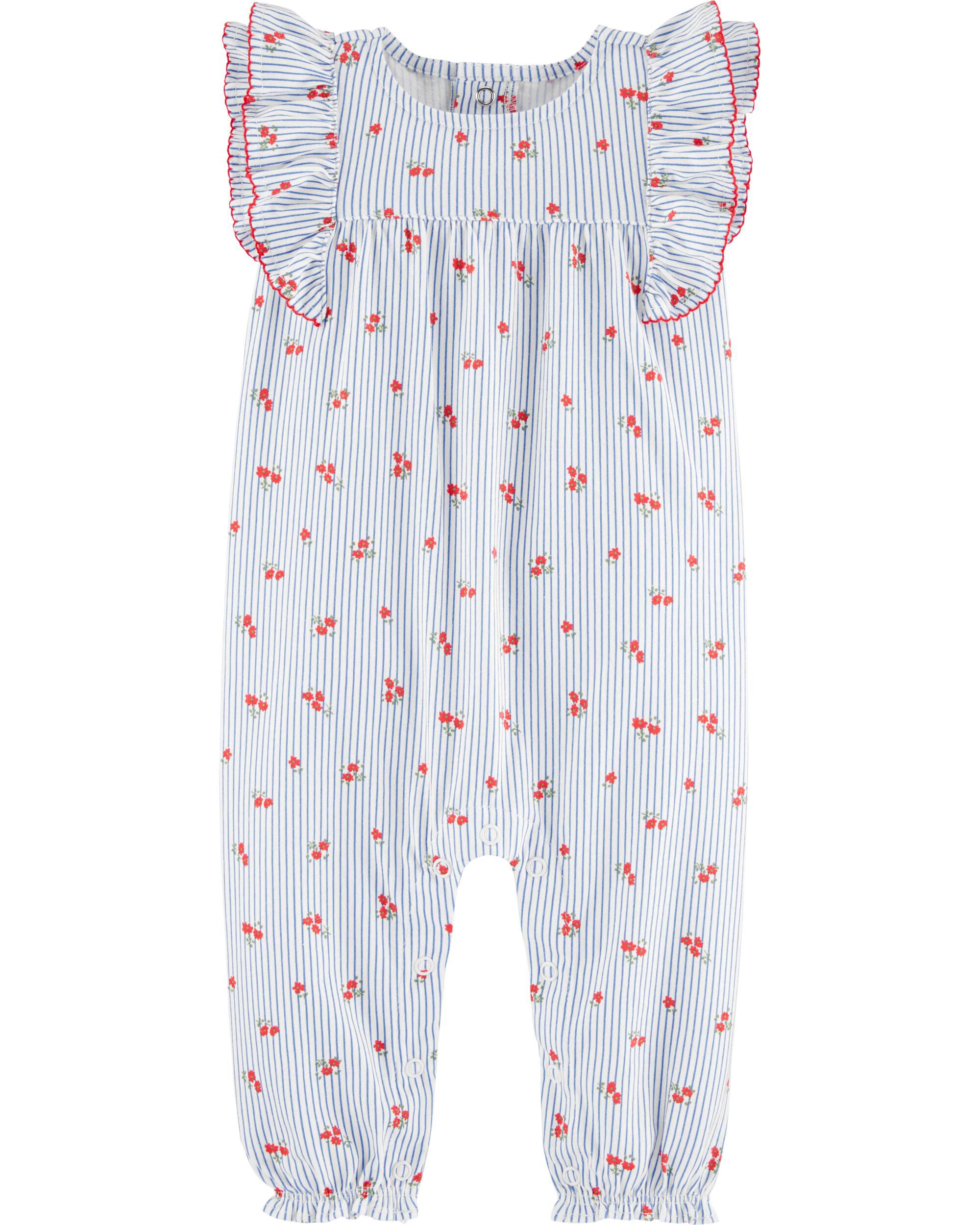 carters baby girl jumpsuit