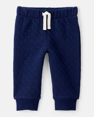 Product image 2 of Baby Boy 2-Piece Striped Hooded Long-Sleeve Bodysuit Pant Set - White/Navy