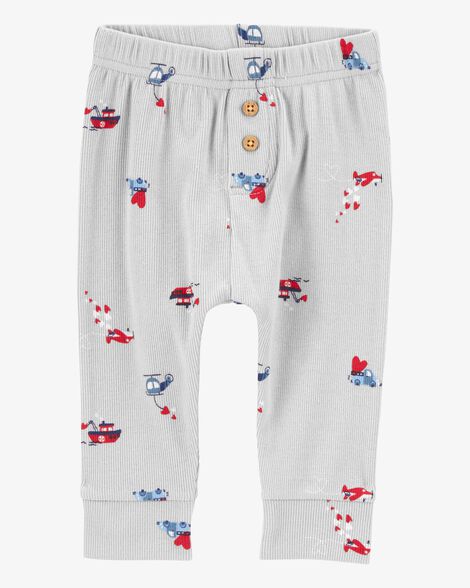  Product image 2 of Baby 2-Piece Heart Print Pant Set