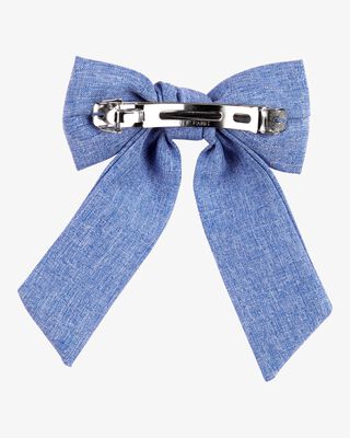 Product image 2 of Toddler Chambray Bow Clip