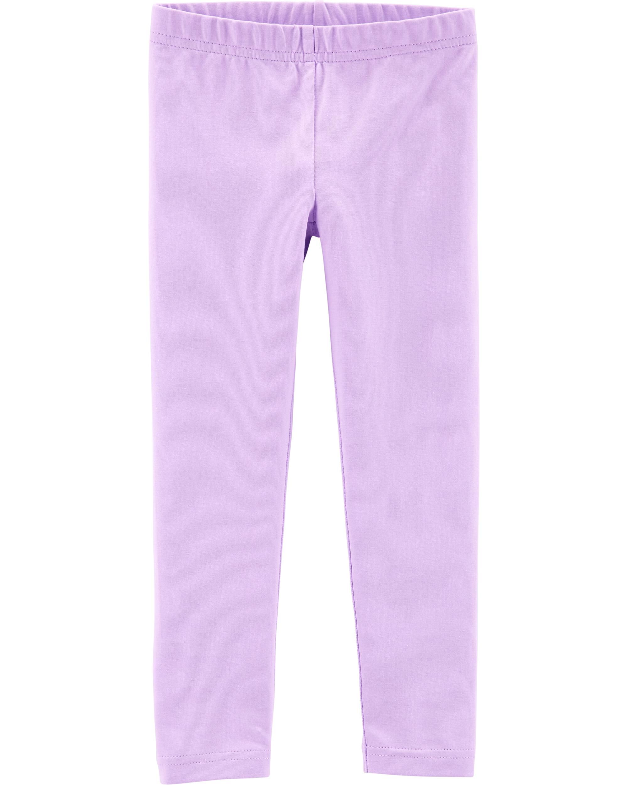 Childrens purple leggings clearance