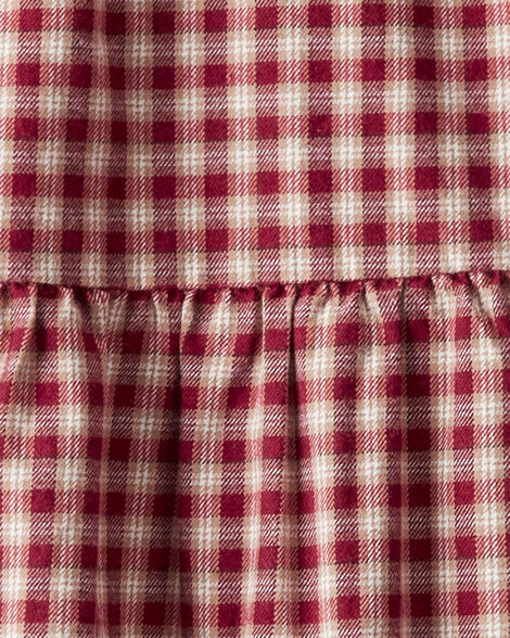  Product image 4 of Toddler Cozy Tiered Dress Made with Organic Cotton