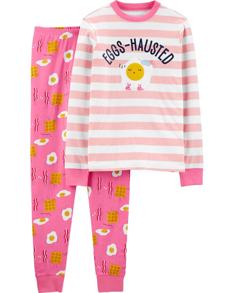 2 Piece Adult Breakfast Snug Fit Cotton Pjs Carters Com