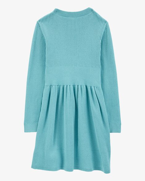  Product image 2 of Kid Long-Sleeve Sweater Knit Dress