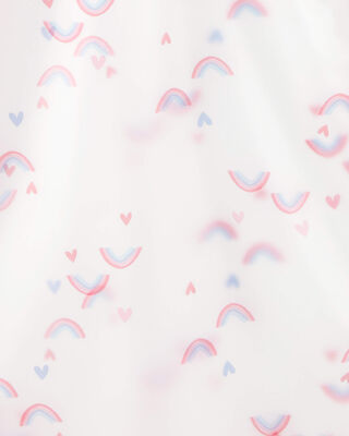 Product image 2 of Rainbow Translucent Rain Jacket - Pink