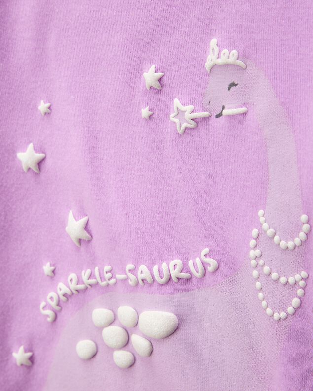 Product image 2 of Toddler Dinosaur Print Snug Fit Cotton 4-Piece Pajamas