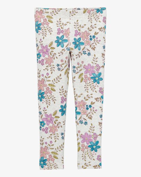  Product image 4 of Toddler Floral Stretch Leggings - Floral