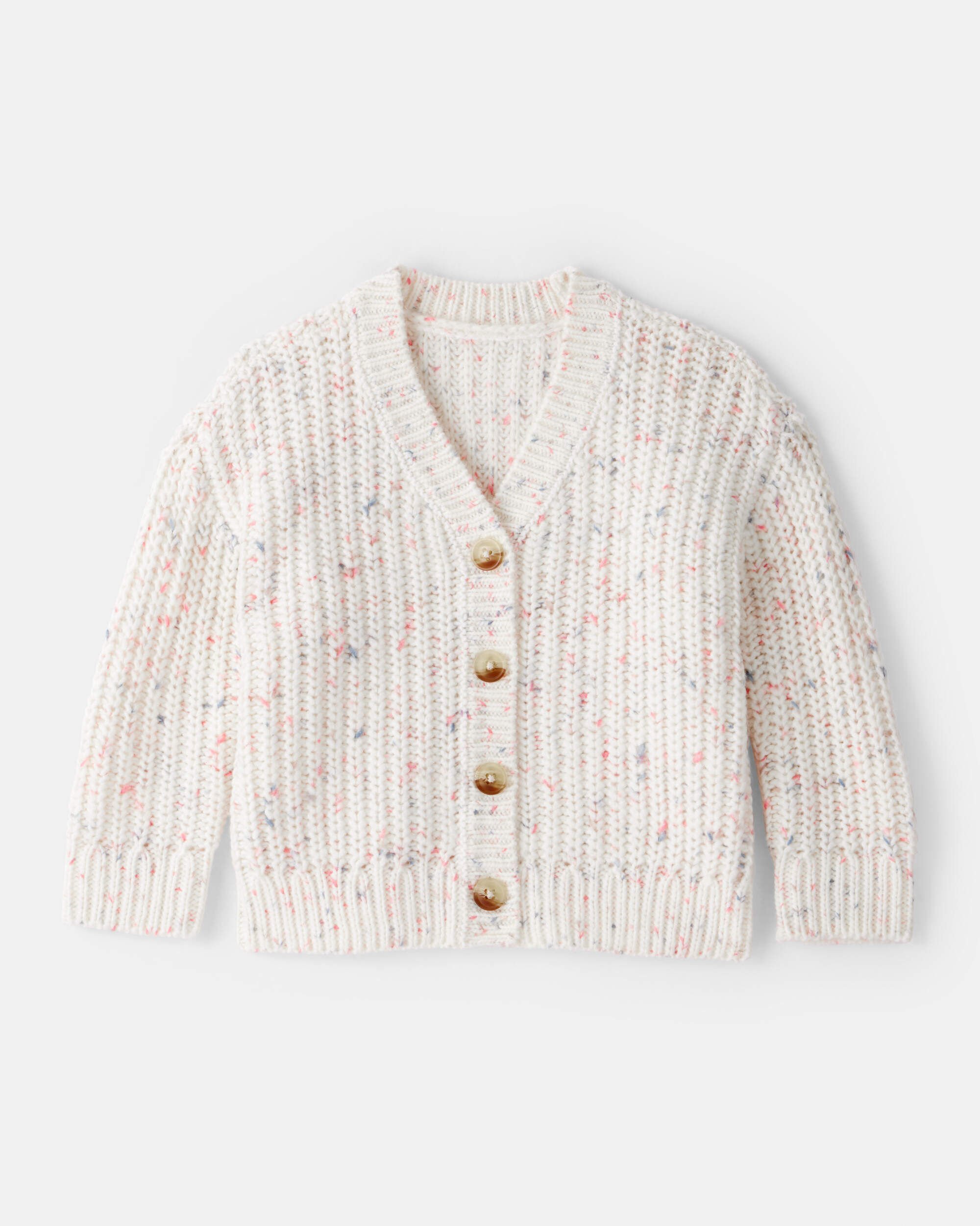 Baby Girl Cardigan Sweater - Cream