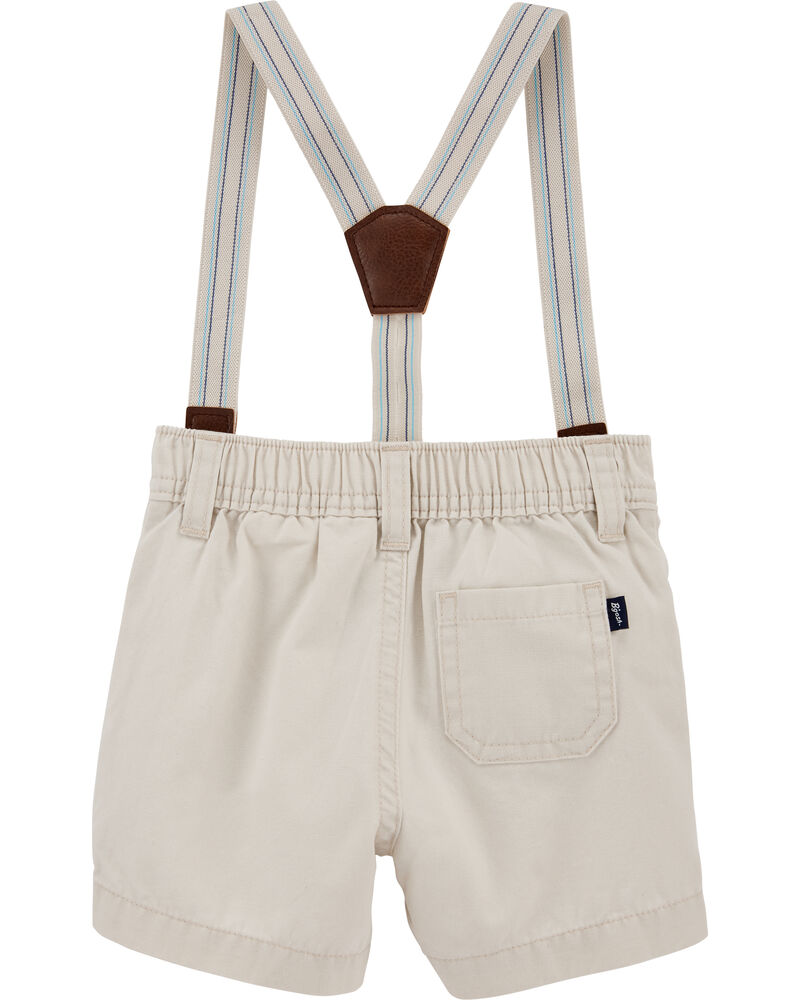 suspender shorts men