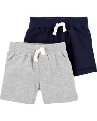 Product image 2 of Baby 4-Pack Pull-On Shorts Set