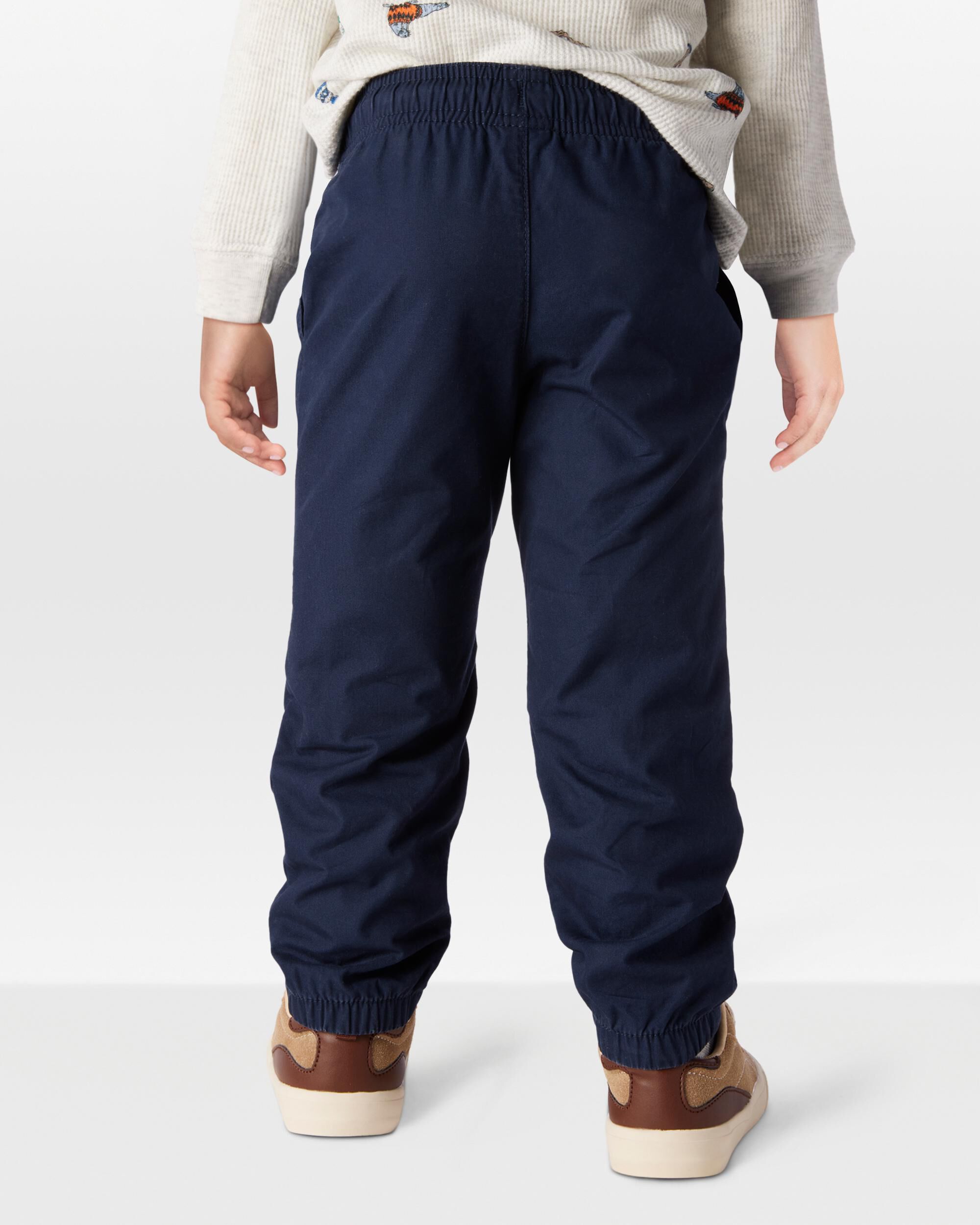 Toddler Pull-On Poplin Pants - Carter's | Carter's
