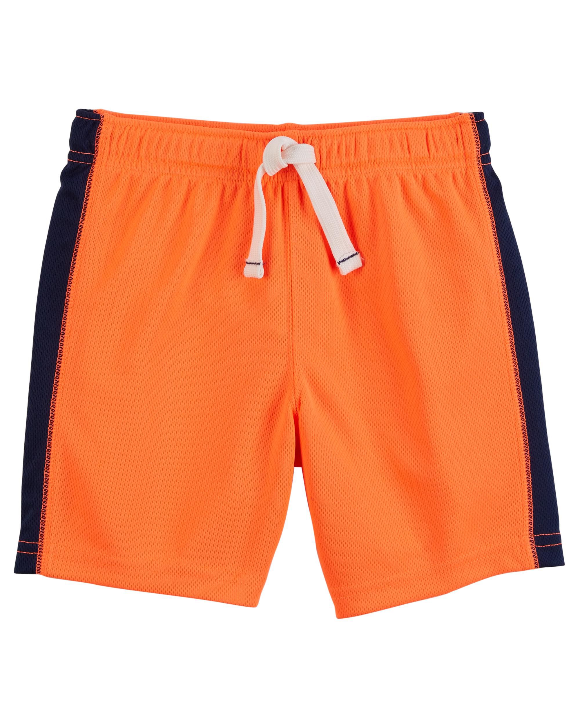 Carters Baby Boys Pull-On Mesh Shorts Grey