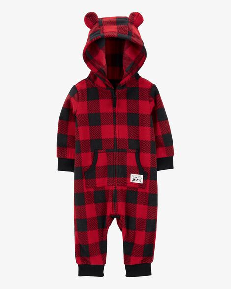 Product image 1 of Baby 1-Piece Buffalo Check Jumpsuit