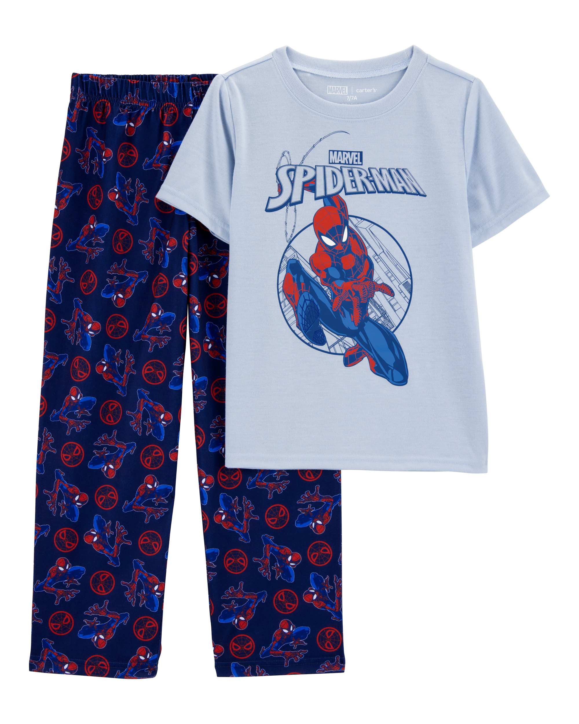 Kid MARVEL© Loose Fit 2-Piece Pajamas - Blue