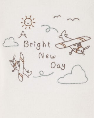 Product image 2 of Baby 4-Piece Airplane Outfit Set