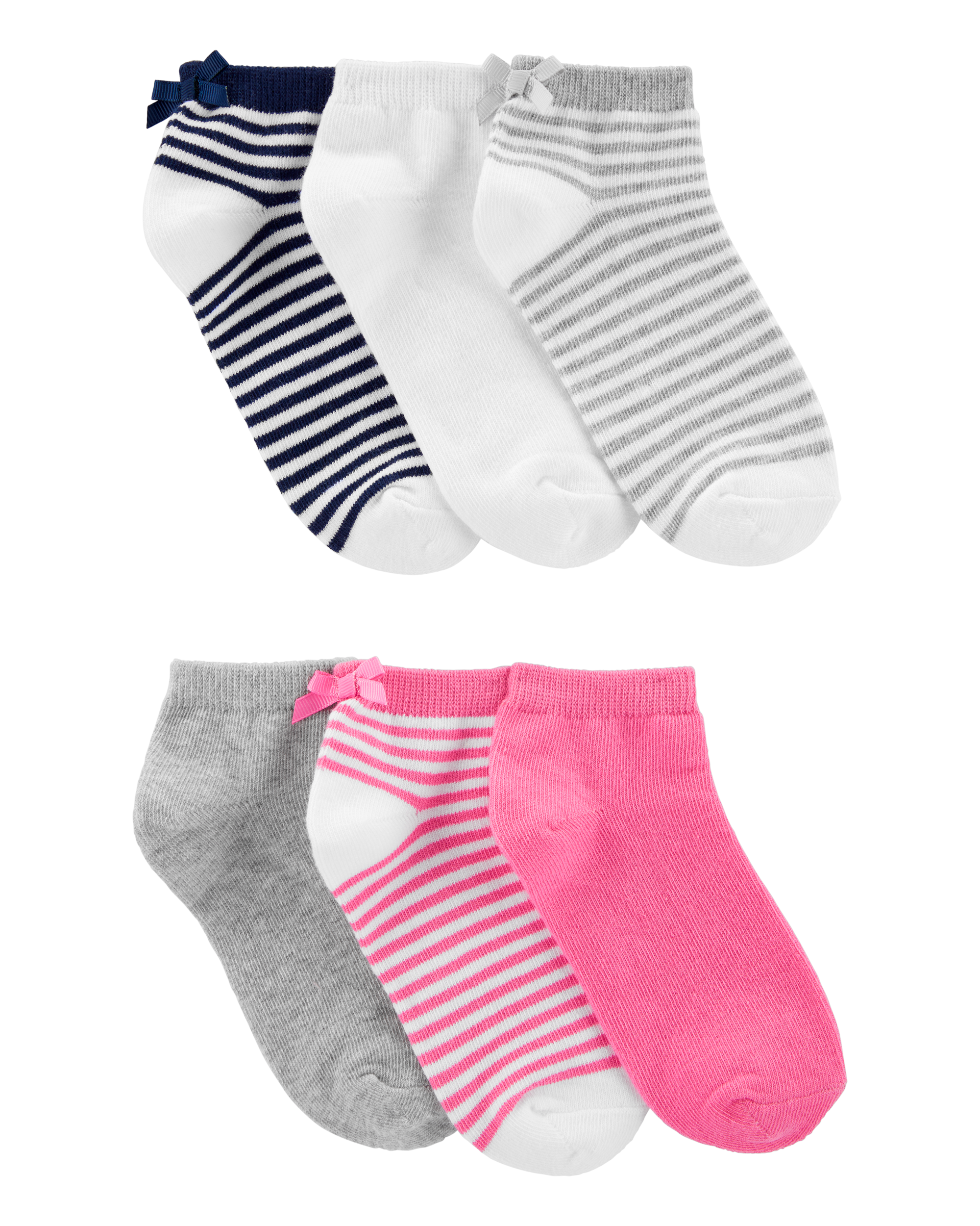 Kid 6-Pack No-Show Socks