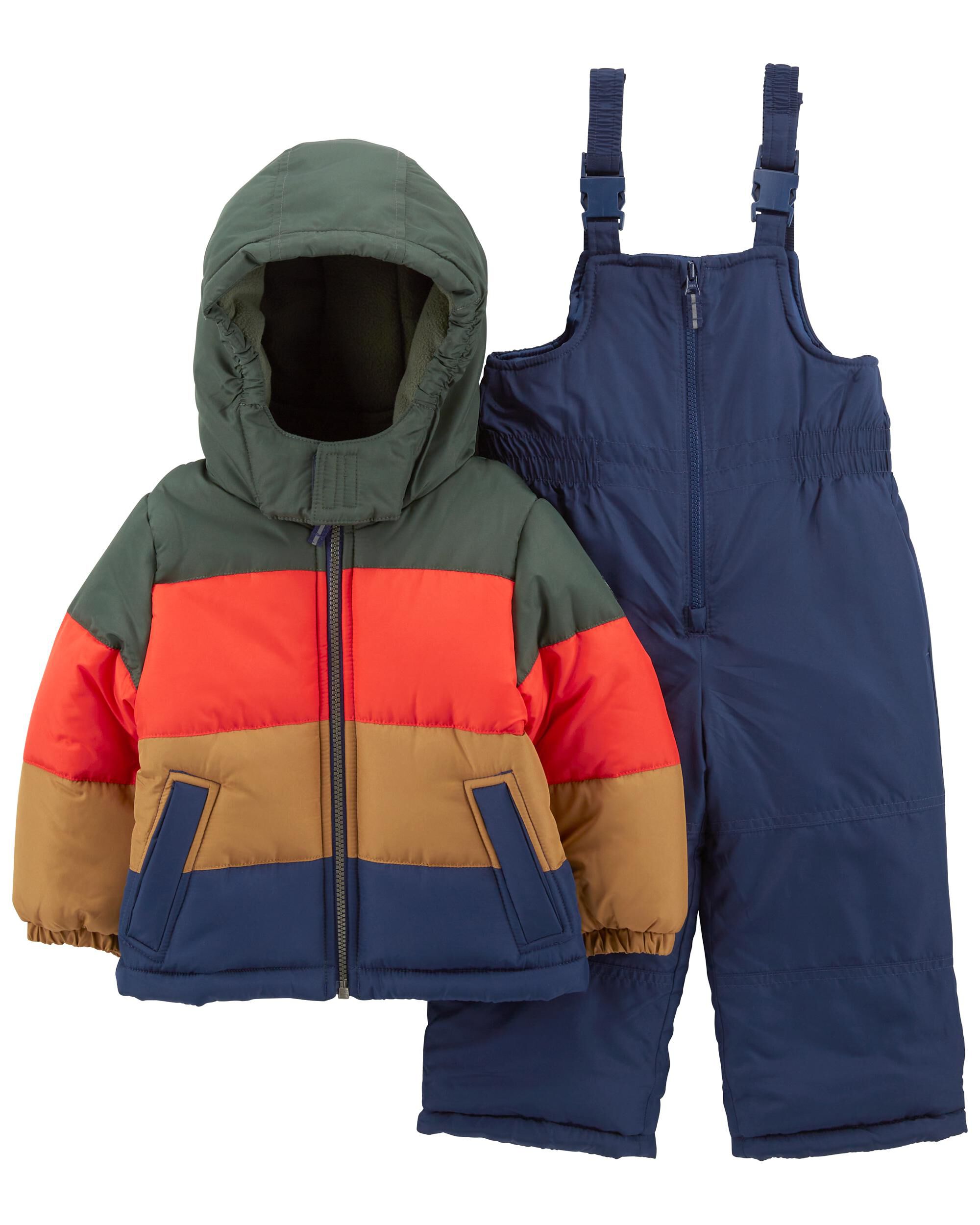 Toddler Boy Snowsuit Bibs Carter s