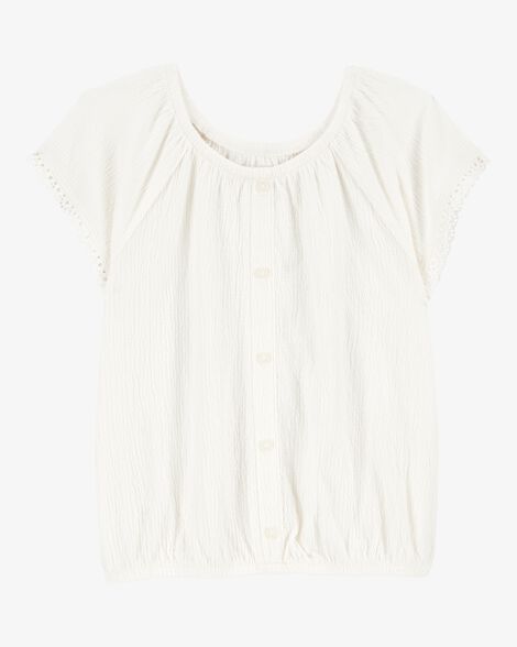  Product image 2 of Kid 2-Piece Fashion Top & Chambray Pull-On Shorts Set