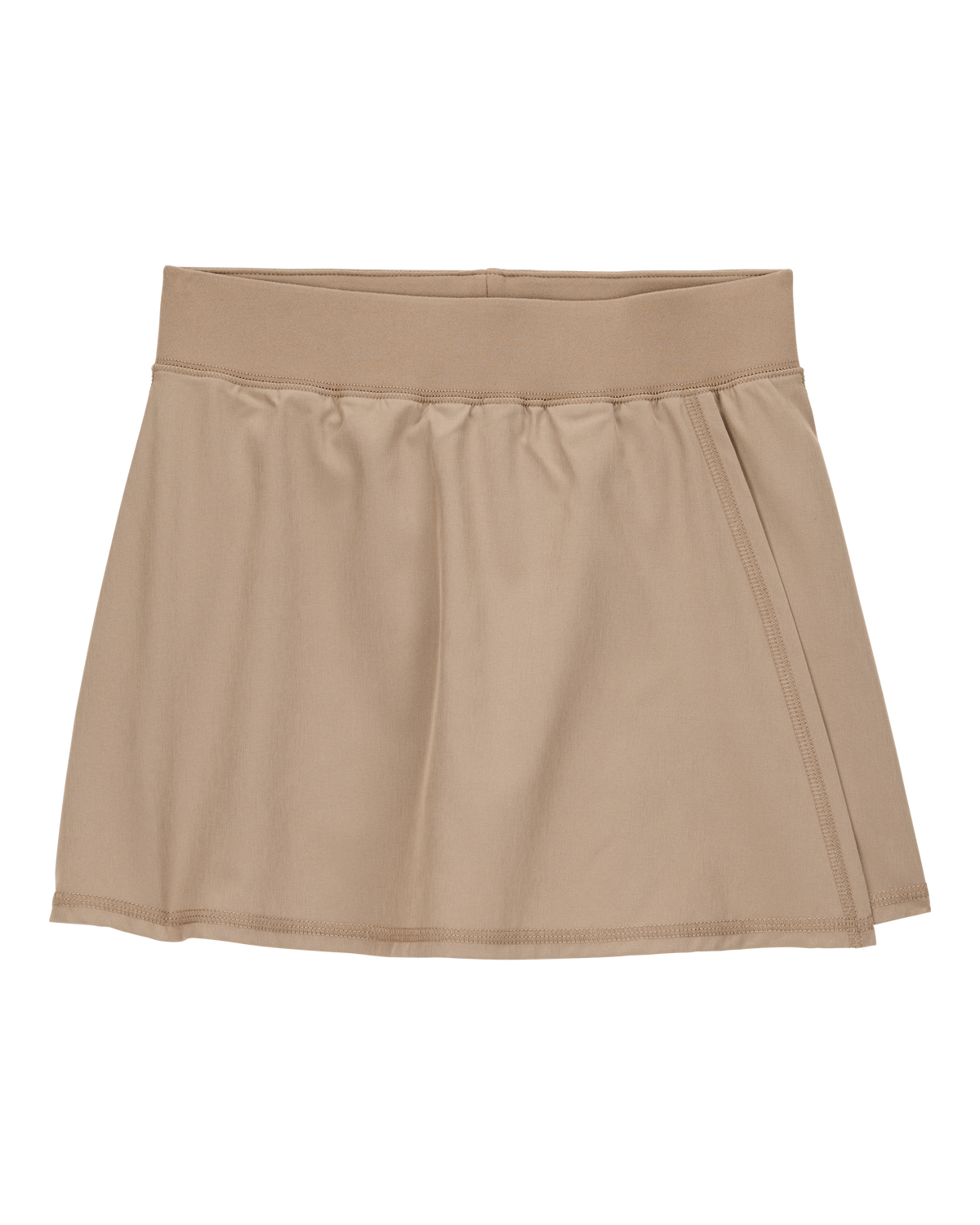 大人気新作 Kid Poplin Stretch Uniform Skort - Khaki - OshKosh | Carter's Clothing