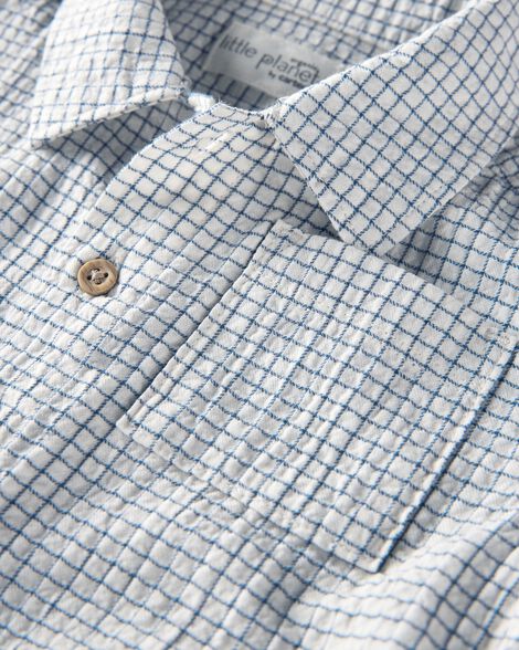  Product image 3 of Baby 2-Piece Organic Cotton Gauze Checkered Set