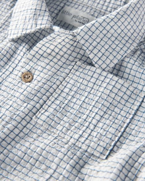 Product image 3 of Baby 2-Piece Organic Cotton Gauze Checkered Set