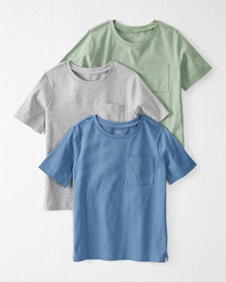 Product image 1 of Kid 3-Pack Organic Cotton Tees