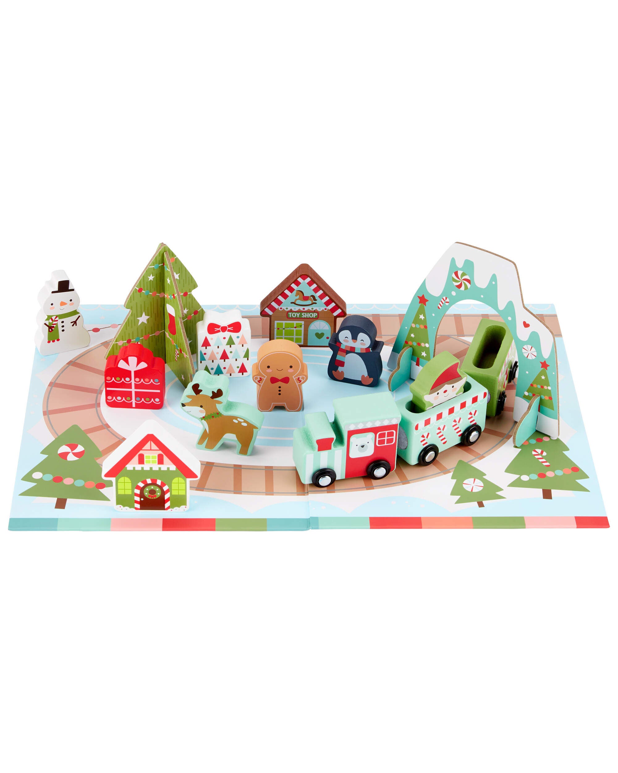Carters wooden train discount