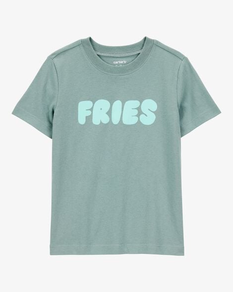 Product image 1 of Toddler Boy Fries Short-Sleeve Graphic Tee - Green