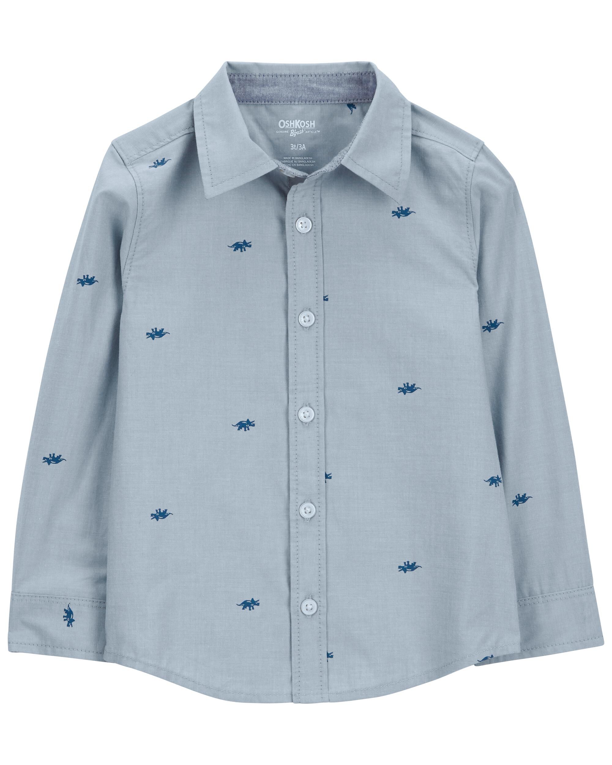 Baby Chambray Button-Front Shirt - OshKosh | Carter's Baby Chambray Button-Front Shirt - OshKosh | Carter's