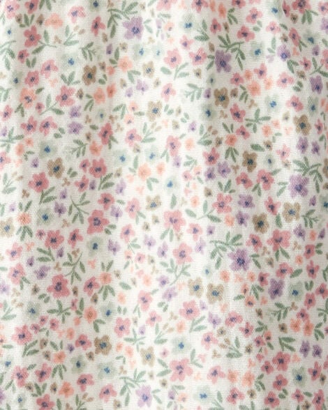 Product image 3 of Toddler Organic Cotton Gauze Floral-Print Jumpsuit