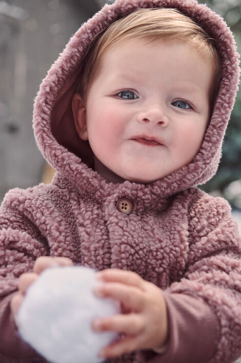  Product image 1 of Baby Sherpa Jumpsuit Made with Recycled Materials