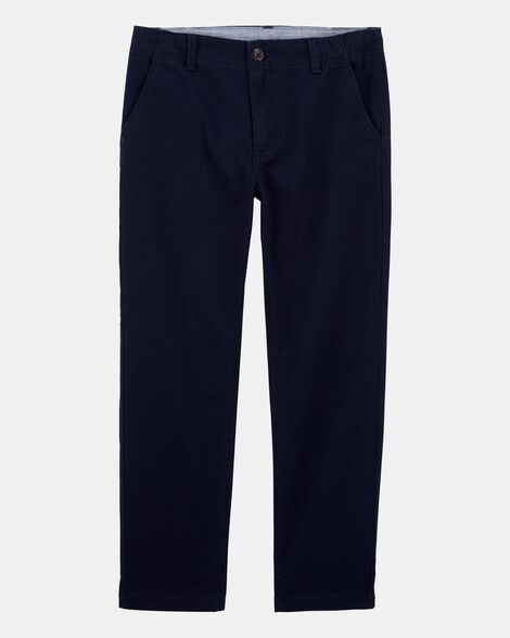 Boys Chino Uniform Pants - Navy