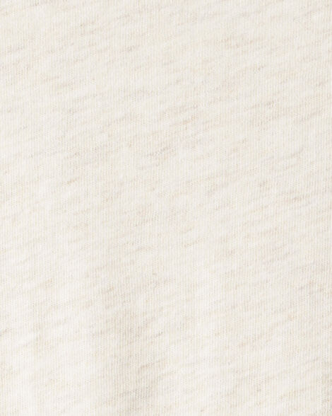 Product image 2 of Girls Long-Sleeve Peplum Top - Oatmeal
