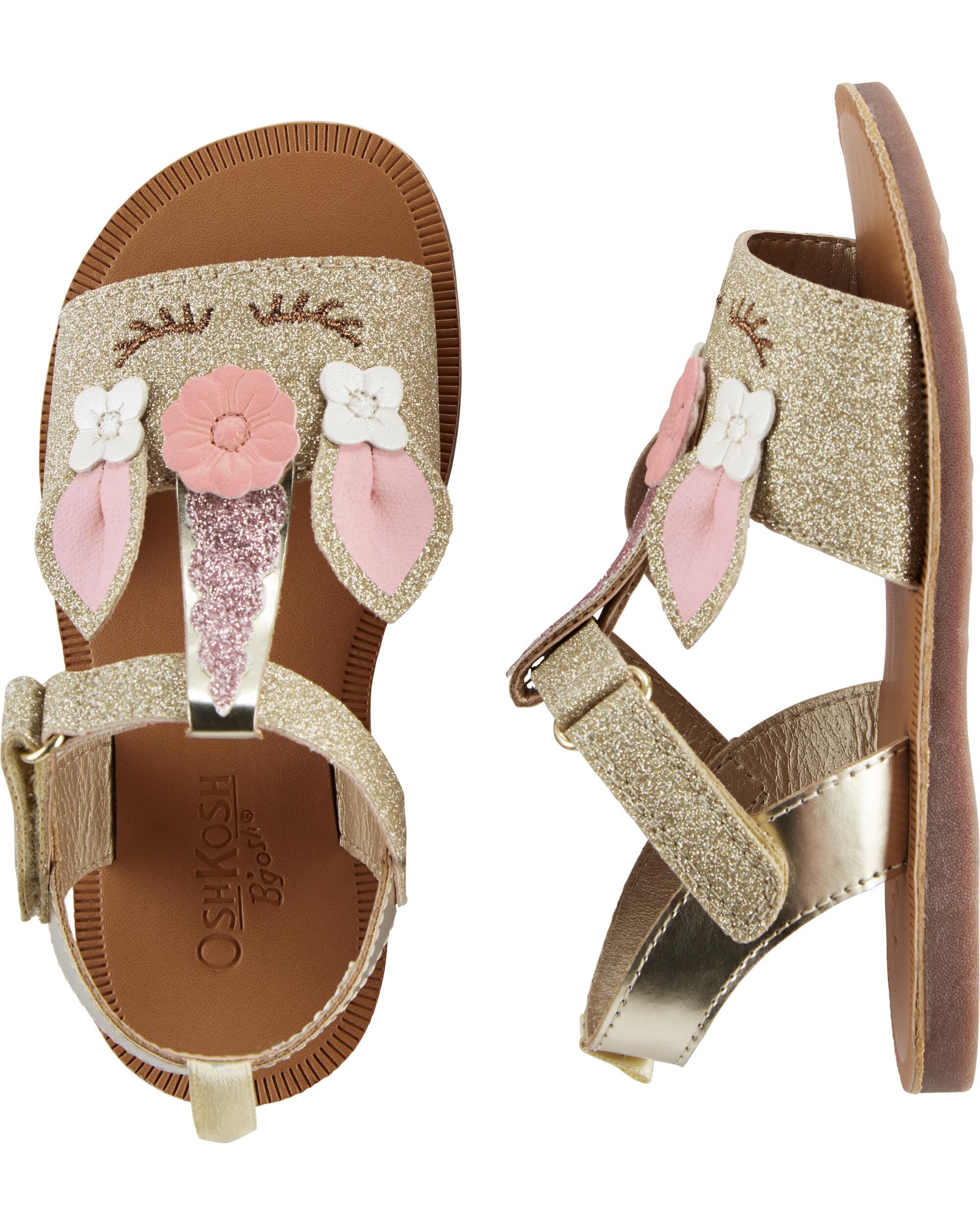 carter's unicorn sandals