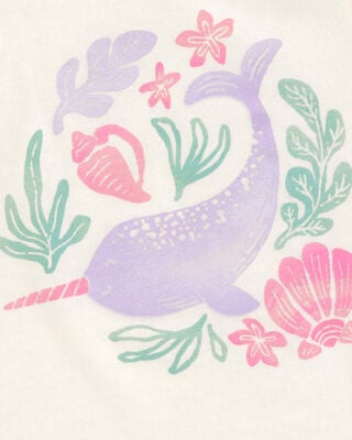 Product image 2 of Toddler Narwhal Vintage Muscle Tank