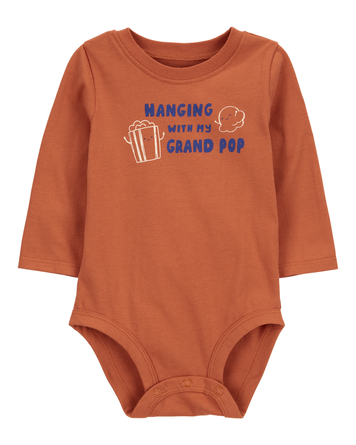 Baby Hanging With My Grand Pop Collectible Bodysuit