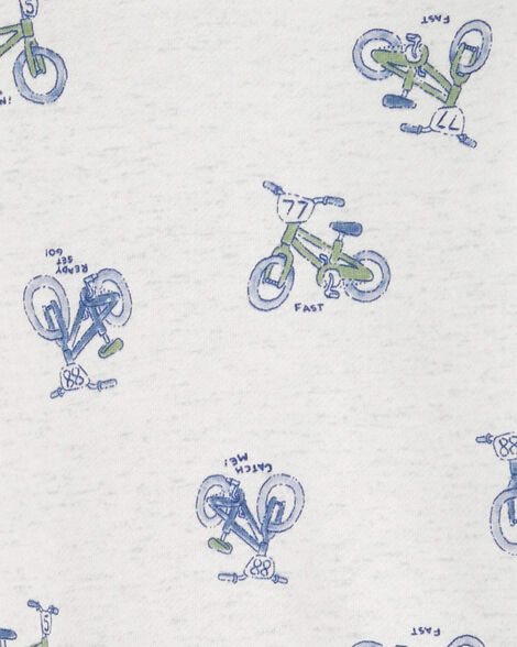  Product image 2 of Baby 2-Piece Bicycle Fleece Pullover & Pull-On Pant Set