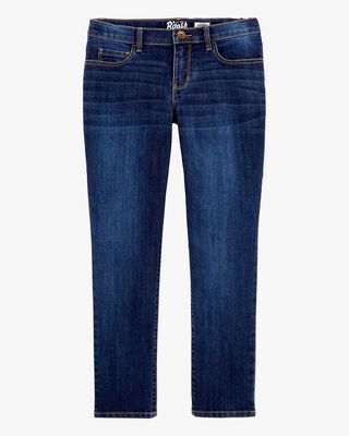 Product image 1 of Kid Dark Wash Plus-Fit Skinny-Leg Jeans