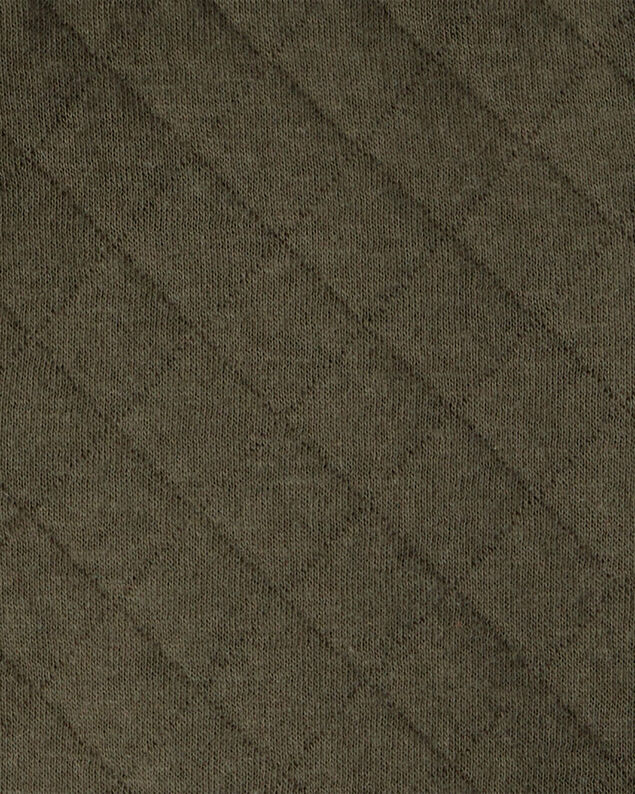 Product image 2 of Baby Quilted Snap-Up Hoodie - Olive