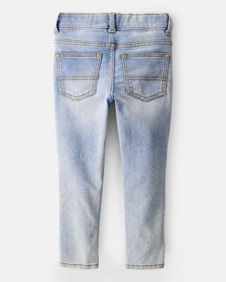 Product image 2 of Toddler Sun Faded Light Wash Skinny-Leg Jeans