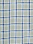 Green - Kid Plaid Button-Front Shirt, Selected