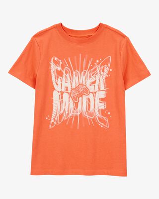 Product image 1 of Kid Gamer Mode Short-Sleeve Graphic Tee - Orange