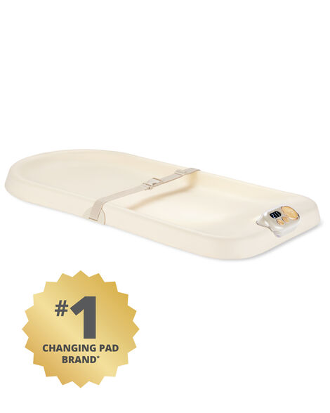 Nursery Style Light-Up Changing Pad & Diaper Tracker  - Oat