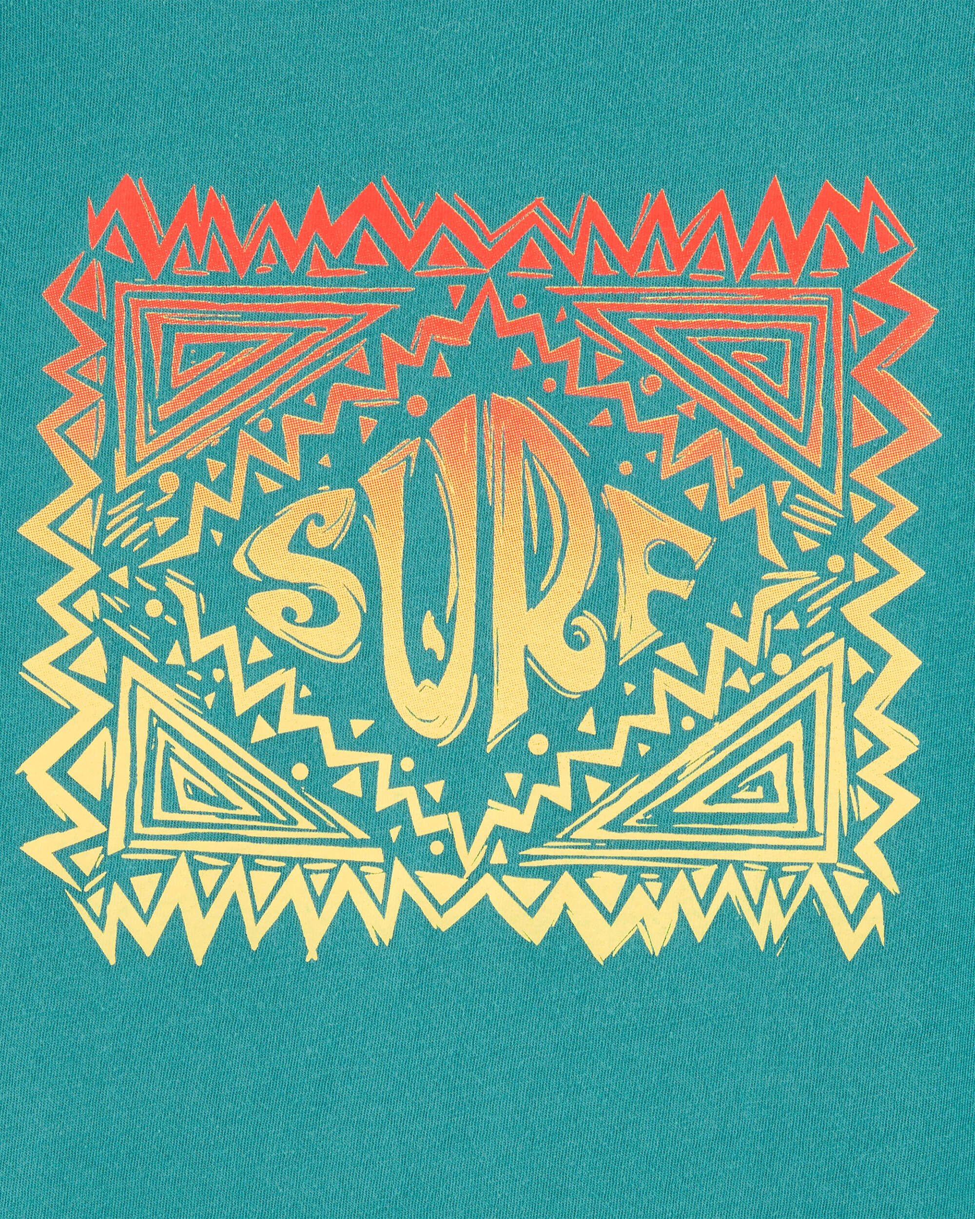 Kid Surf Short-Sleeve Graphic Tee - Turquoise