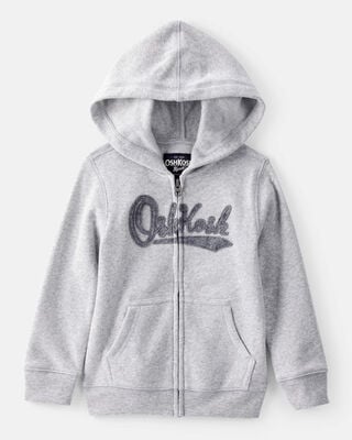 Toddler Boy DayDream Fleece  OshKosh Logo Zip Jacket - Green